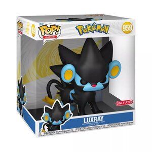 NEW Jumbo Funko POP! Games: Pokémon Luxray Vinyl Figure 10.1-inches